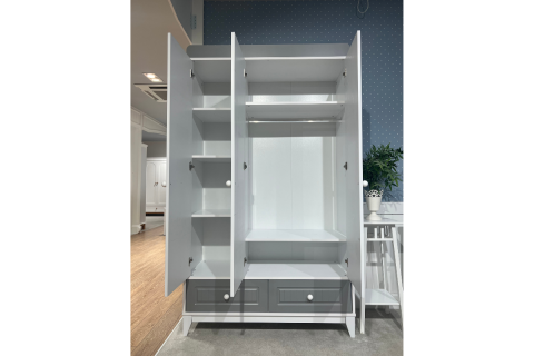 Aqua Beyaz-Gri 3kp Çocuk Odası