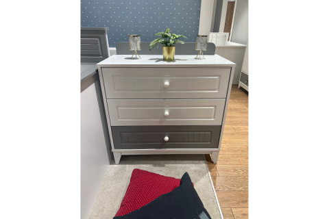 Aqua Beyaz-Gri 3kp Çocuk Odası