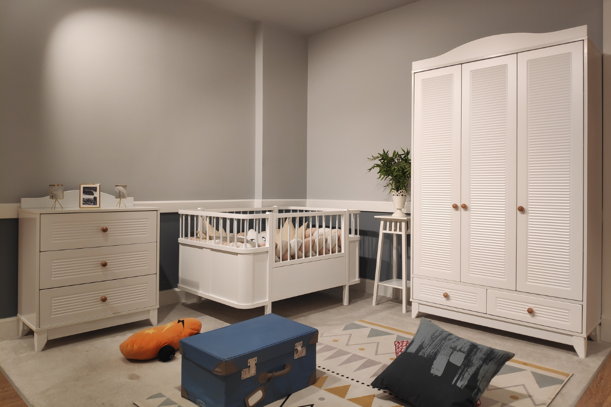 Star Loft Beyaz Çocuk Odası