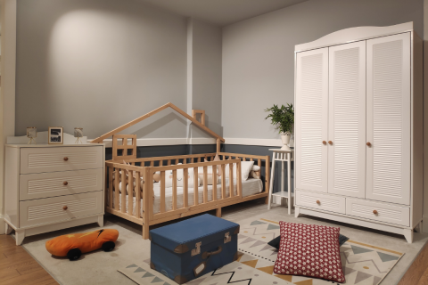 House Loft Beyaz Çocuk Odası