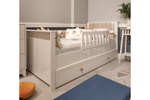 Loft Beyaz Çocuk Odası
