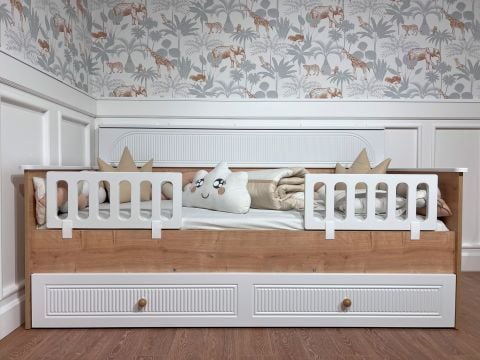Dolce Meşe-Beyaz Daybed 3kp 3çk Çocuk Odası