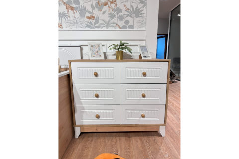 Dolce Meşe-Beyaz Daybed 3kp 6çk Çocuk Odası