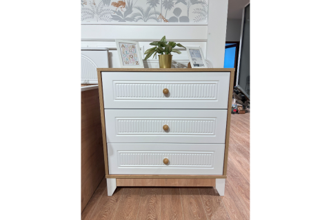 Dolce Meşe-Beyaz Karyola 4kp 3çk Çocuk Odası