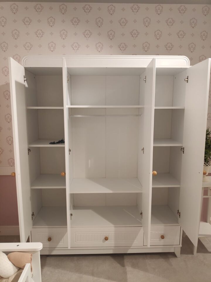 Dolce Beyaz Daybed 4kp 6çk Çocuk Odası