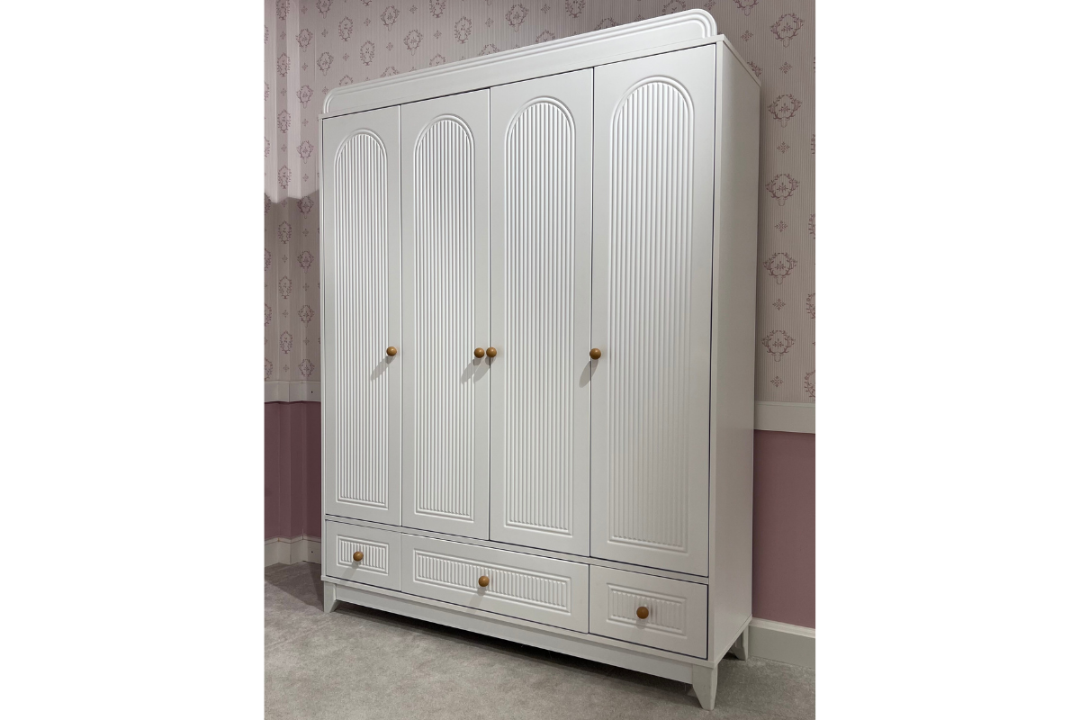 Dolce Beyaz 4kp Dolap