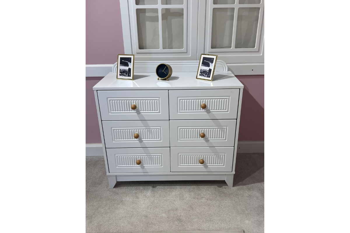 Dolce Beyaz 6çk Şifonyer