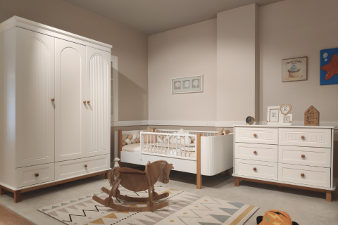 Perla Meşe Royal 3kp Çocuk Odası