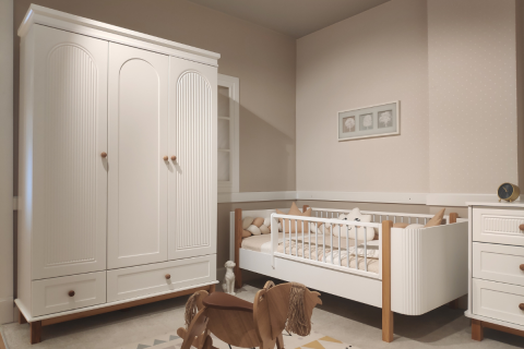 Perla Meşe Royal 3kp Çocuk Odası