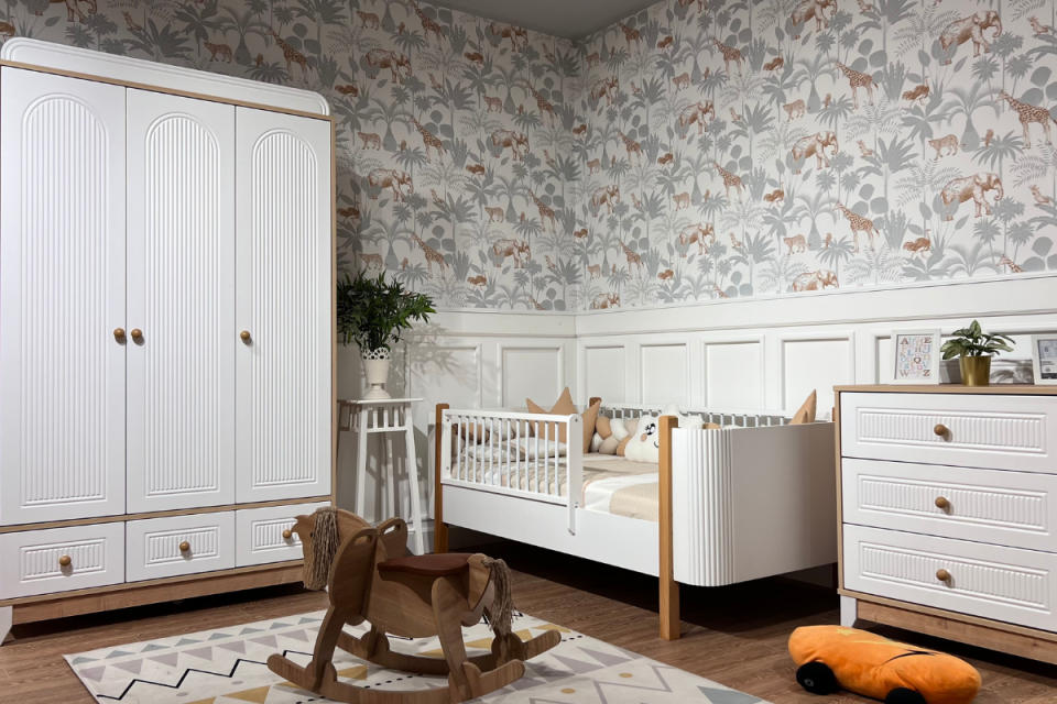 Perla Meşe Dolce Meşe 3kp 3çk Çocuk Odası