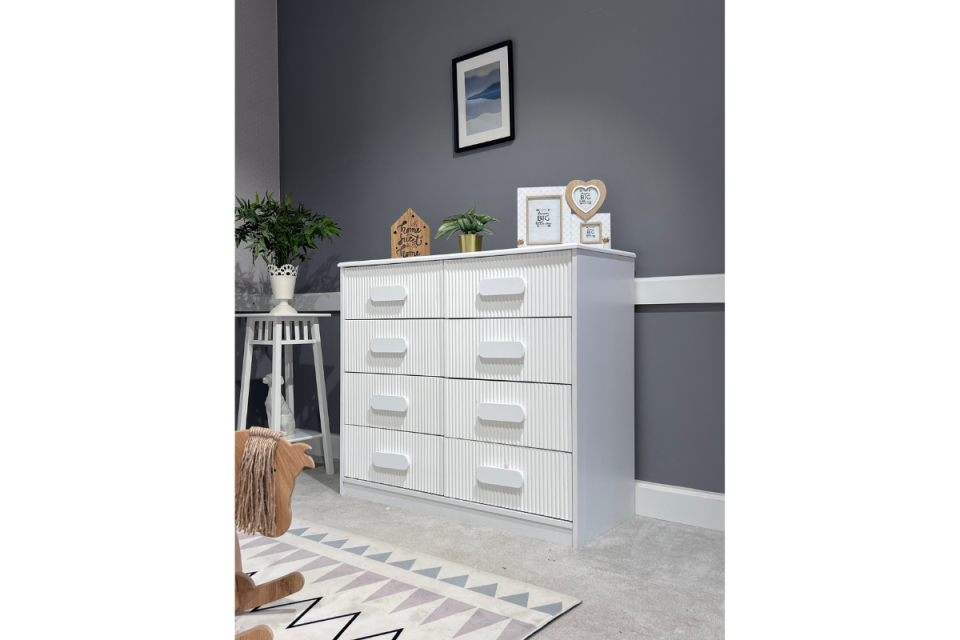 Perla Beyaz Hermes 4kp 8çk Çocuk Odası