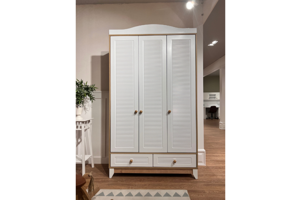 Loft Meşe-Beyaz 3kp Çocuk Odası