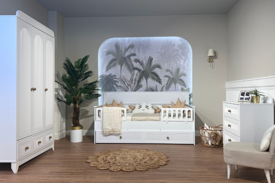 Dolce Beyaz Daybed 3kp 3çk Çocuk Odası