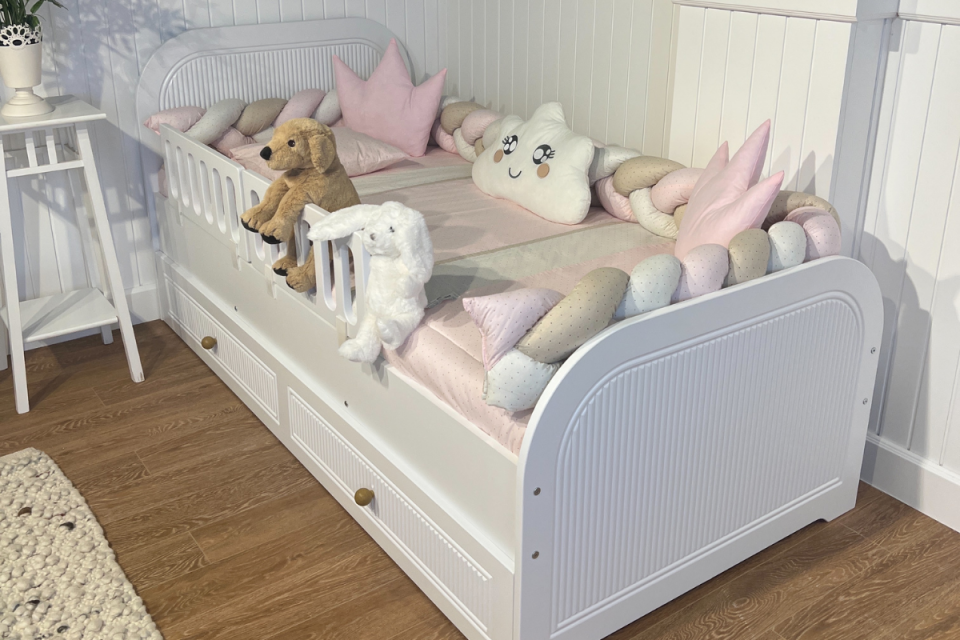 Dolce Beyaz 90*190 Montessori Karyola