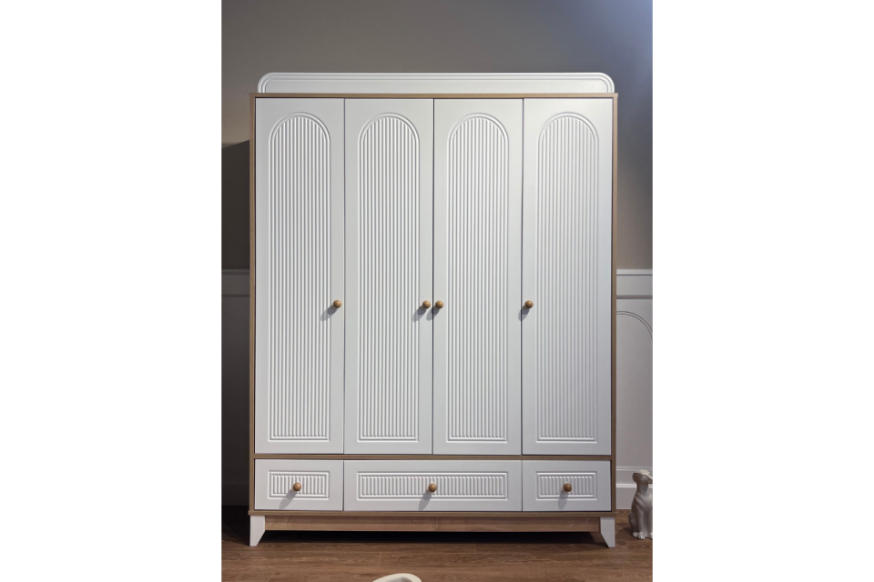 Dolce Meşe-Beyaz Daybed 4kp 6çk Çocuk Odası