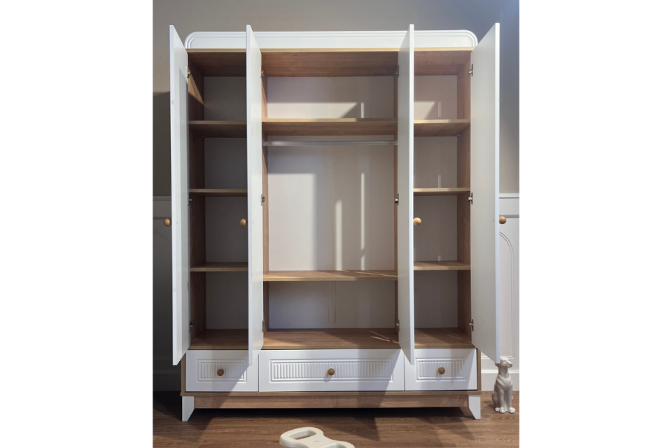 Dolce Meşe-Beyaz Daybed 4kp 6çk Çocuk Odası