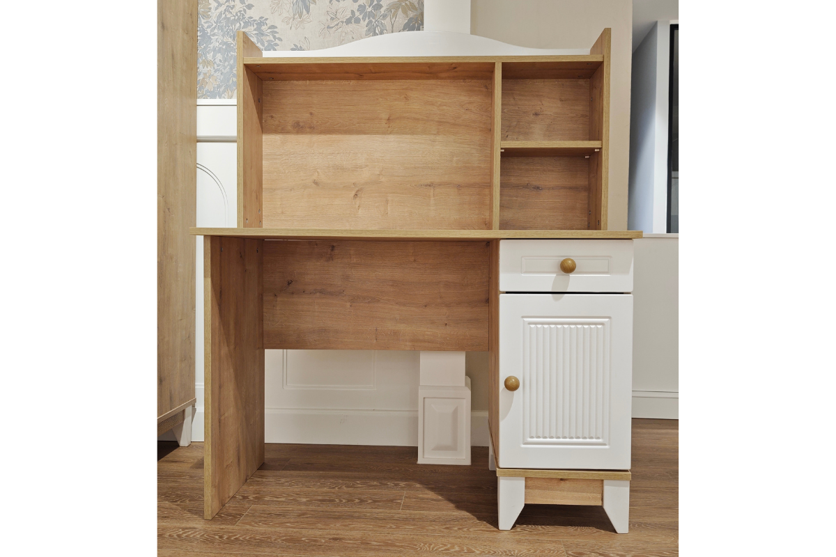 Dolce Meşe-Beyaz Çalışma Masası