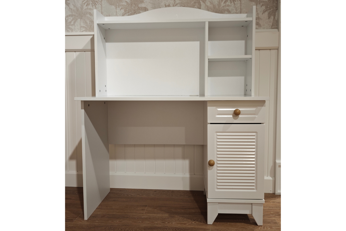 Loft Beyaz Çalışma Masası