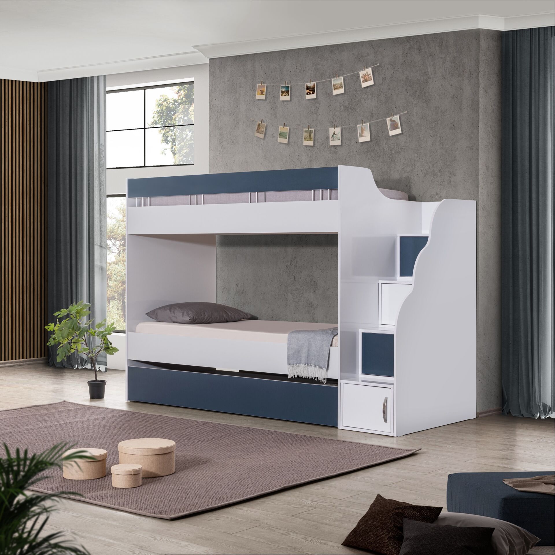 Complex Mavi Beyaz Ranza