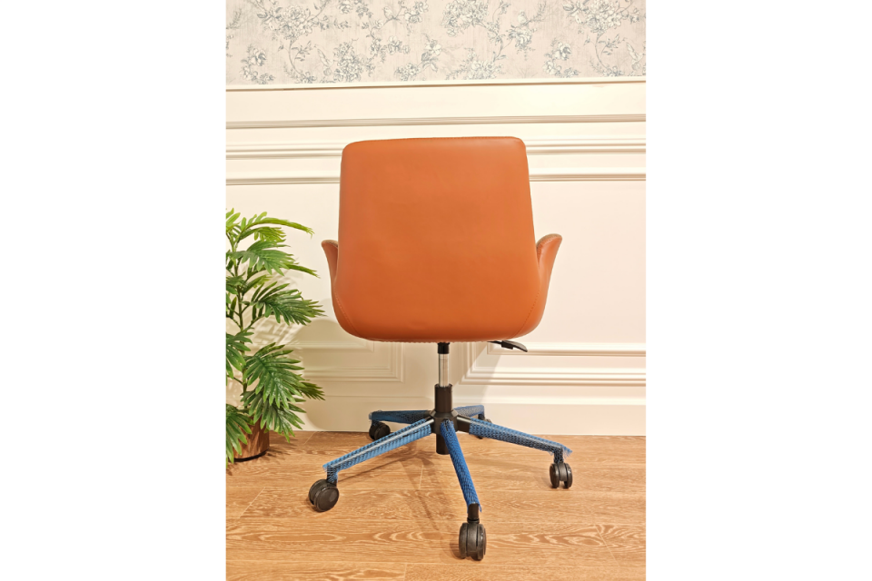 Dora İç Sofia Kahve Dış Martin Taba Özel Amortisorlü Sandalye