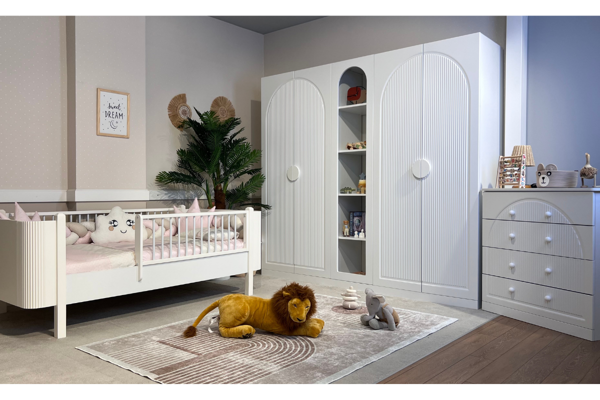 Perla Beyaz Soft Çocuk Odası