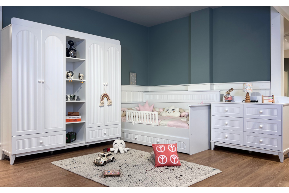 Velora Beyaz Çocuk Odası