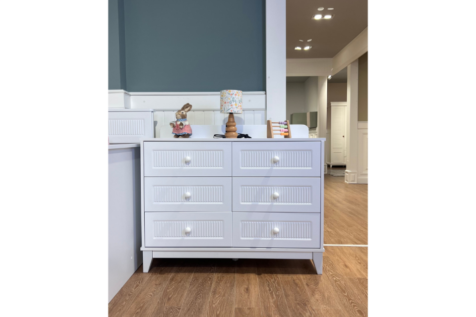 Velora Beyaz 6çk Şifonyer