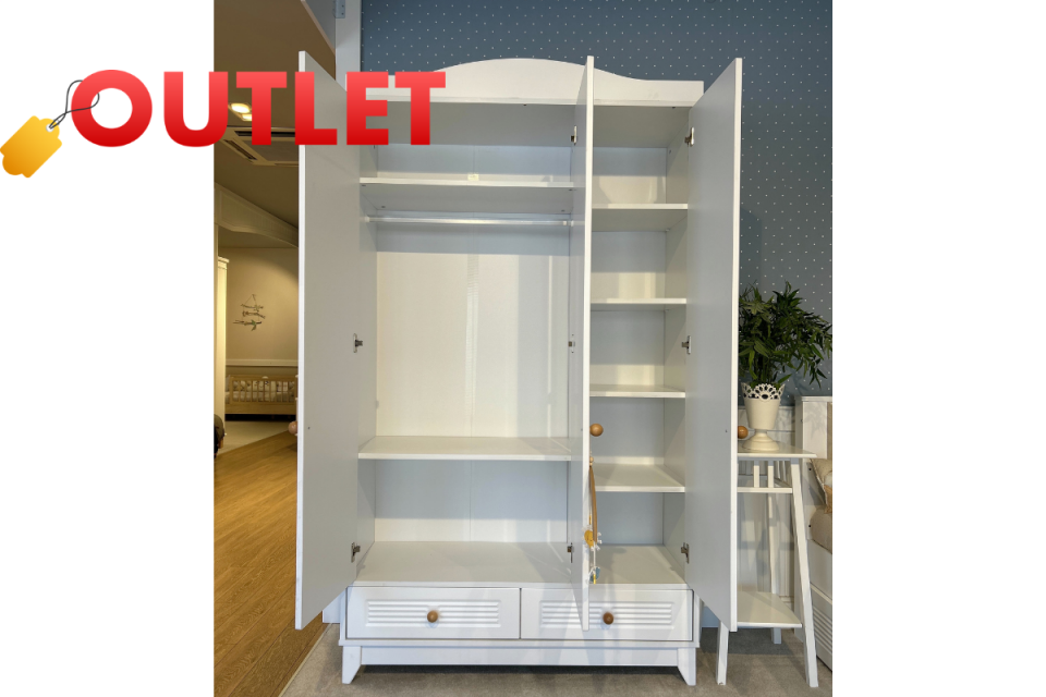 Outlet Fırsatı - Loft Beyaz Çocuk Odası