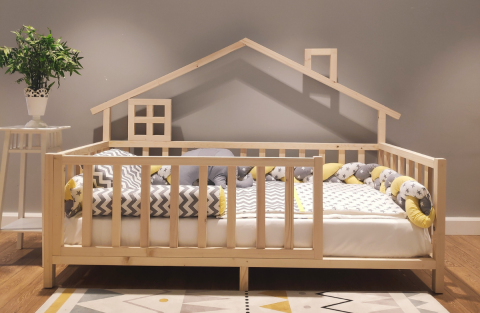 House 90x190 Montessori Karyola