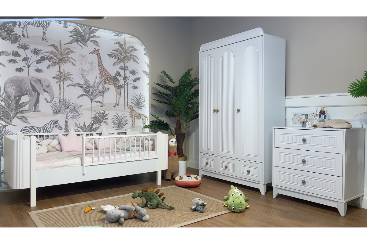 Perla Beyaz Dolce Beyaz 3kp 3çk Çocuk Odası