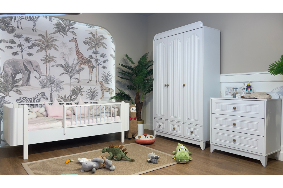 Perla Beyaz Dolce Beyaz 3kp 3çk Çocuk Odası