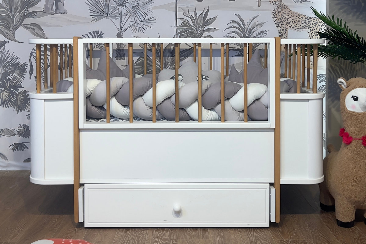 Joly Meşe Çekmeceli Büyüyen Beşik