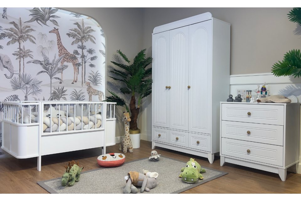 Joly Beyaz Dolce Beyaz 3kp 3çk Büyüyen Çocuk Odası