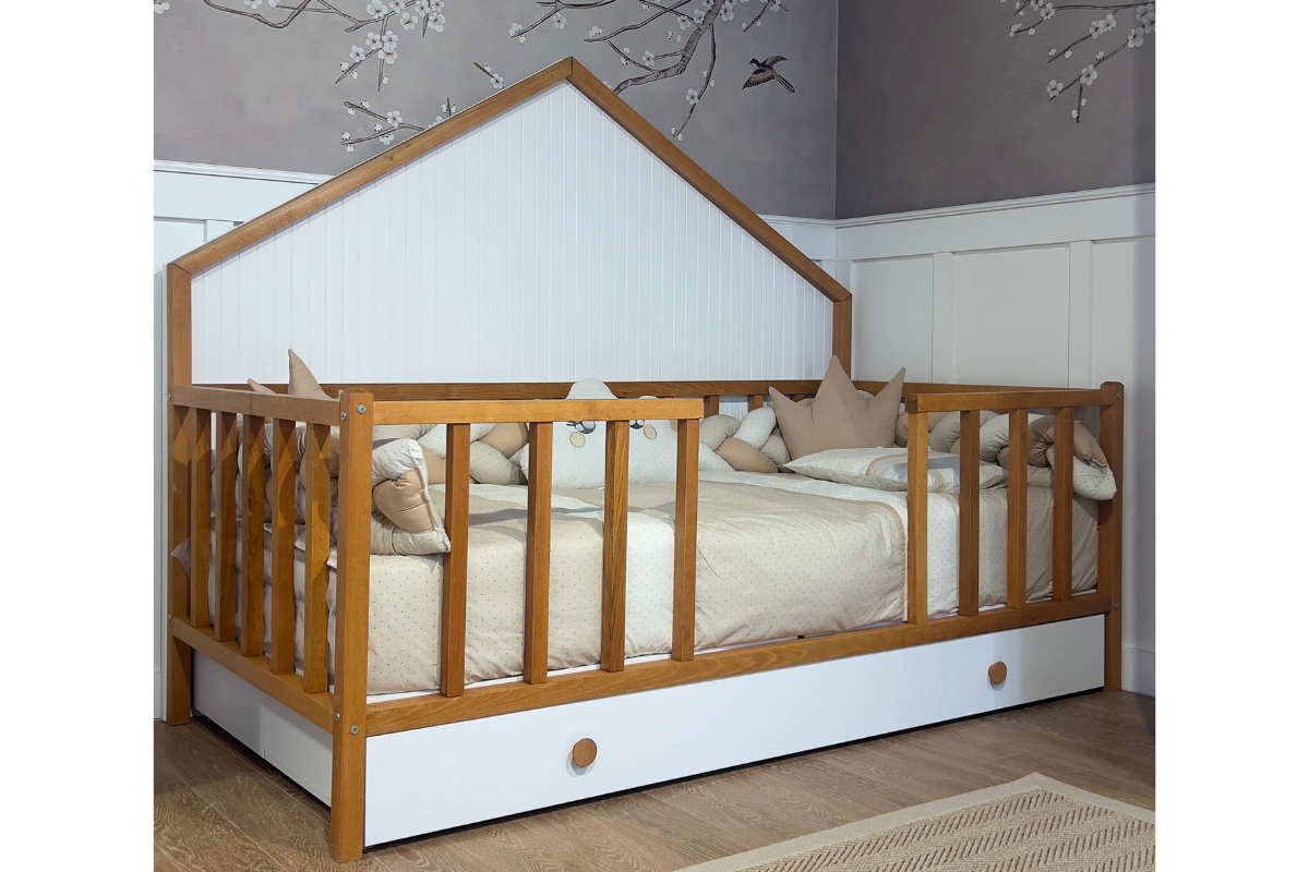 Luna Meşe Montessori Karyola