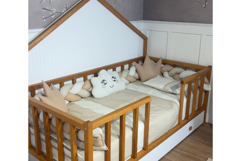 Luna Meşe Montessori Gabba Meşe 3kp Çocuk Odası