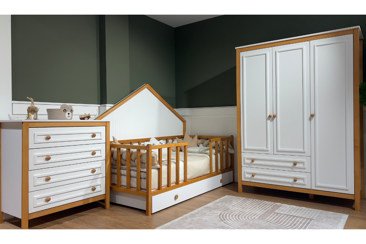 Luna Meşe Montessori Çocuk Odası