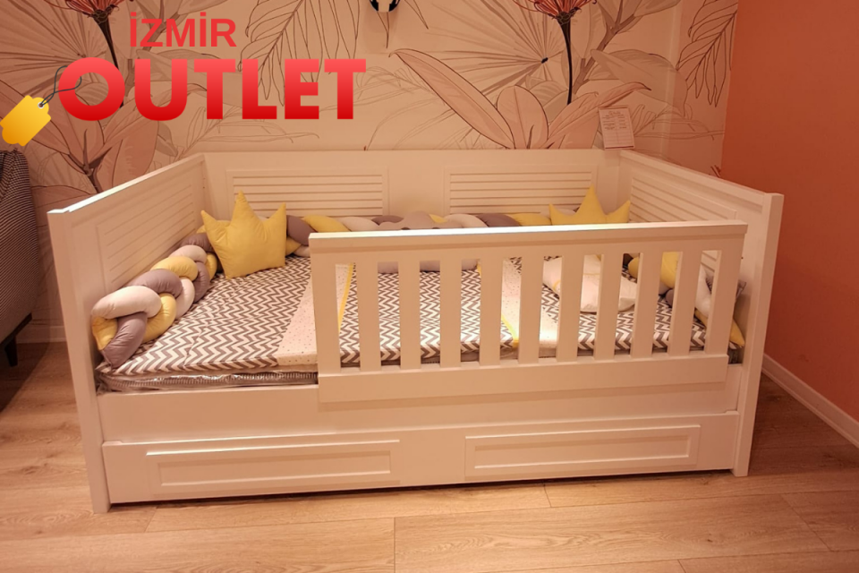 Outlet Fırsatı - Valencia 100*200 Daybed Montessori
