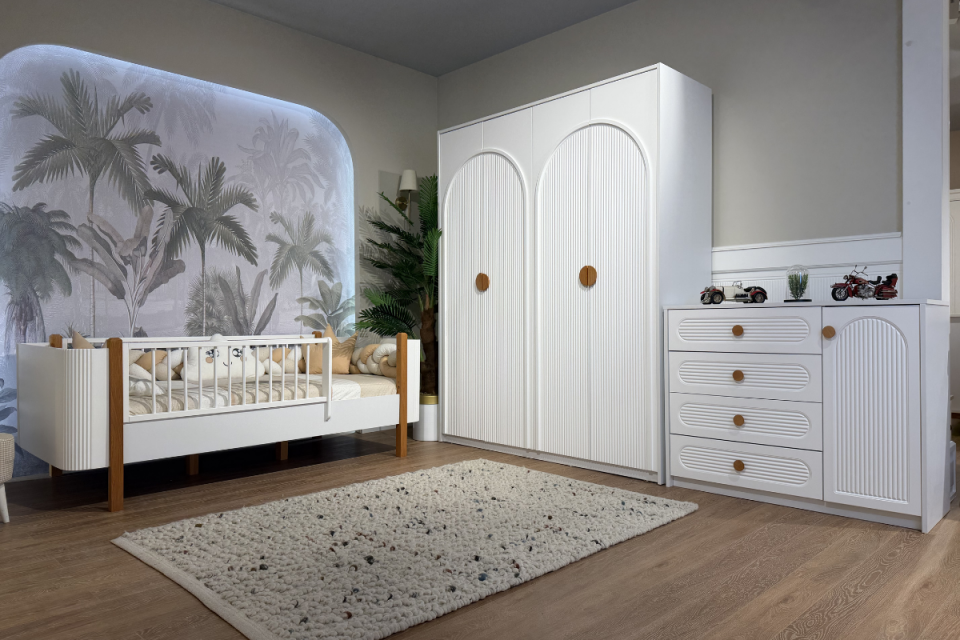 Perla Meşe Stella Çocuk Odası