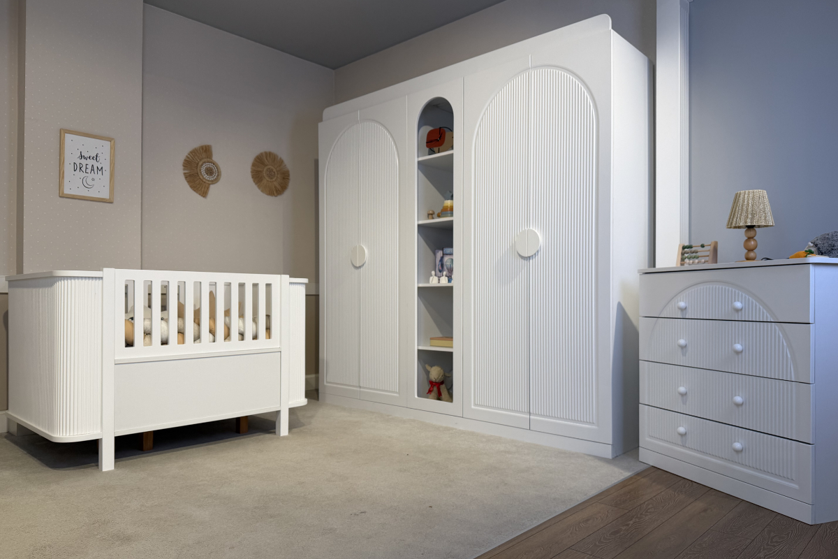 Monica Beyaz Soft Çocuk Odası