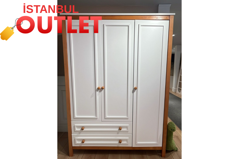 Outlet Fırsatı - Luna Meşe Montessori Çocuk Odası