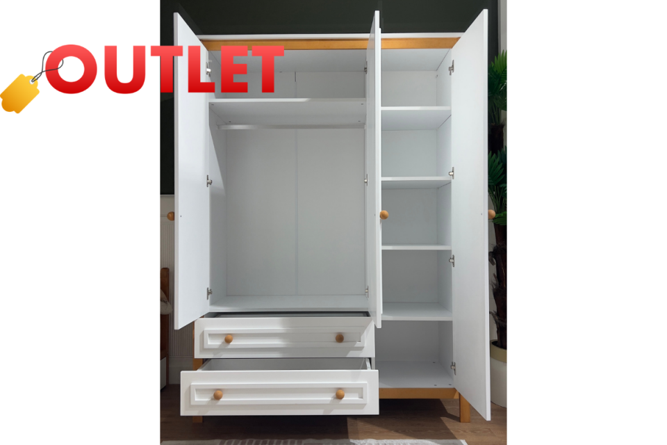 Outlet Fırsatı - Luna Meşe Montessori Çocuk Odası