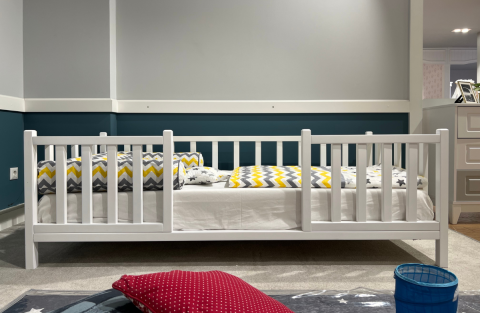 Dublin Beyaz Montessori Karyola