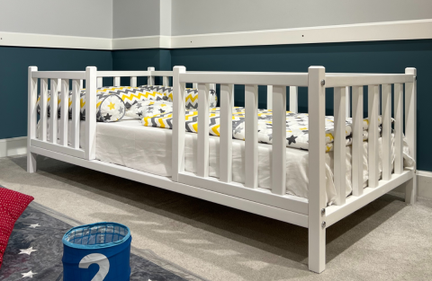 Dublin Beyaz Montessori Karyola